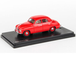 Abrex Škoda 1201 1:43 Taxi červená